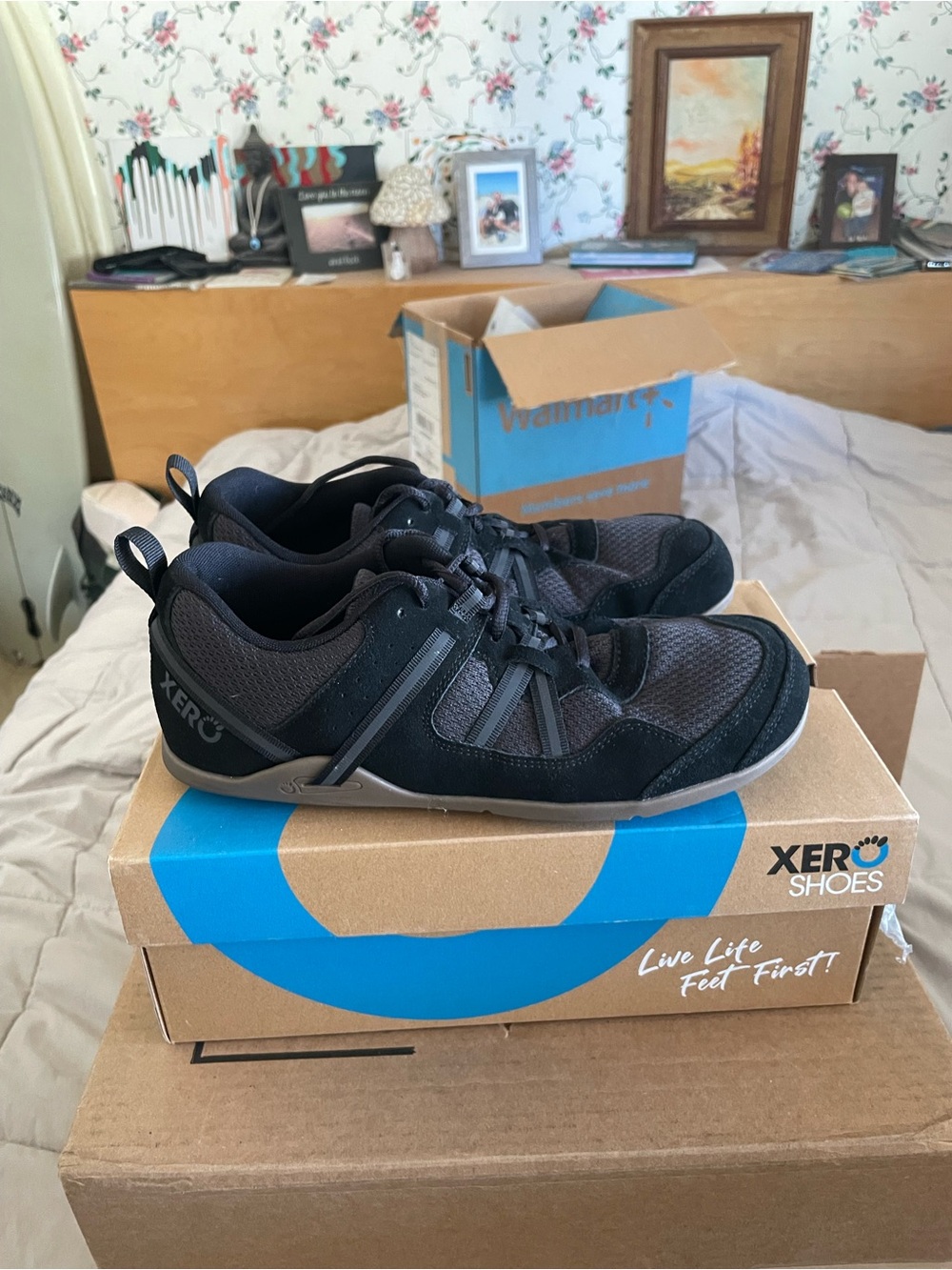 Xero Men’s Black Minimalist Running Shoes